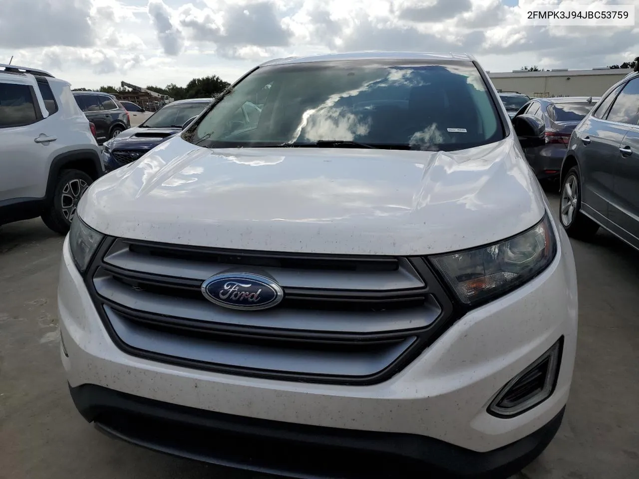 2018 Ford Edge Sel VIN: 2FMPK3J94JBC53759 Lot: 75007544