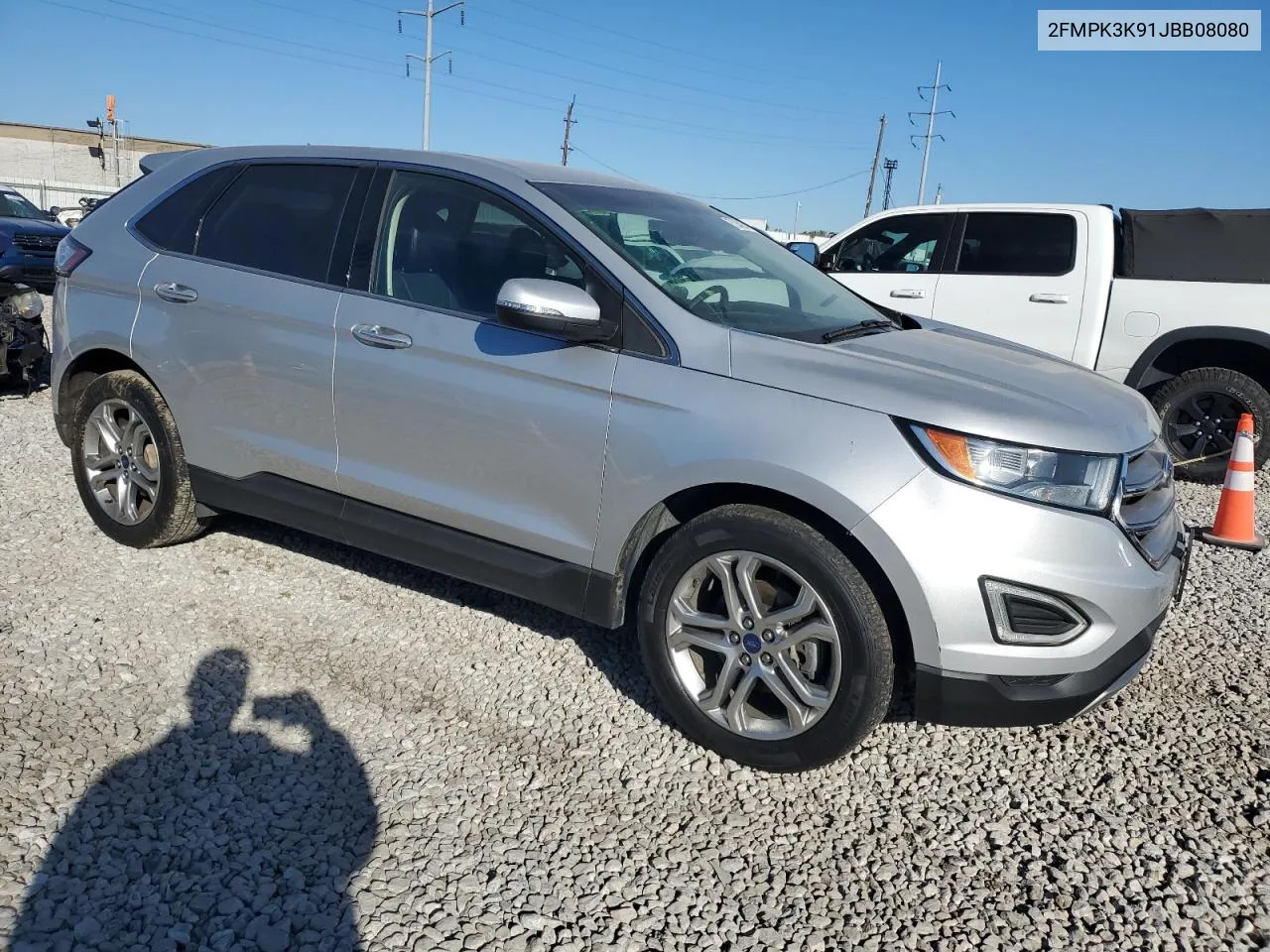 2FMPK3K91JBB08080 2018 Ford Edge Titanium