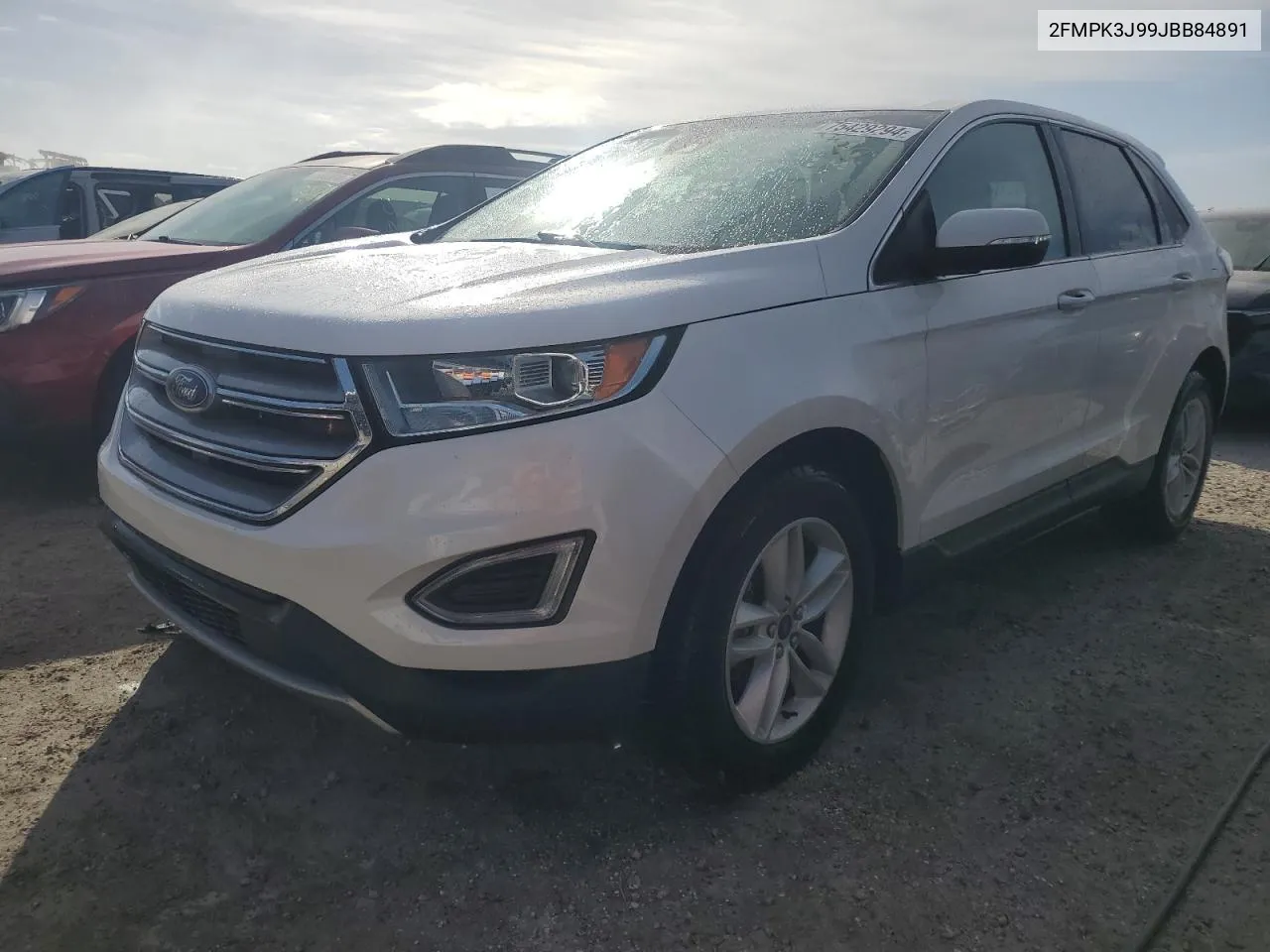 2018 Ford Edge Sel VIN: 2FMPK3J99JBB84891 Lot: 75429294