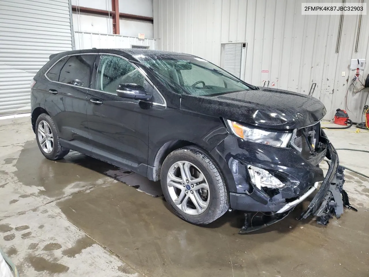 2018 Ford Edge Titanium VIN: 2FMPK4K87JBC32903 Lot: 75473254