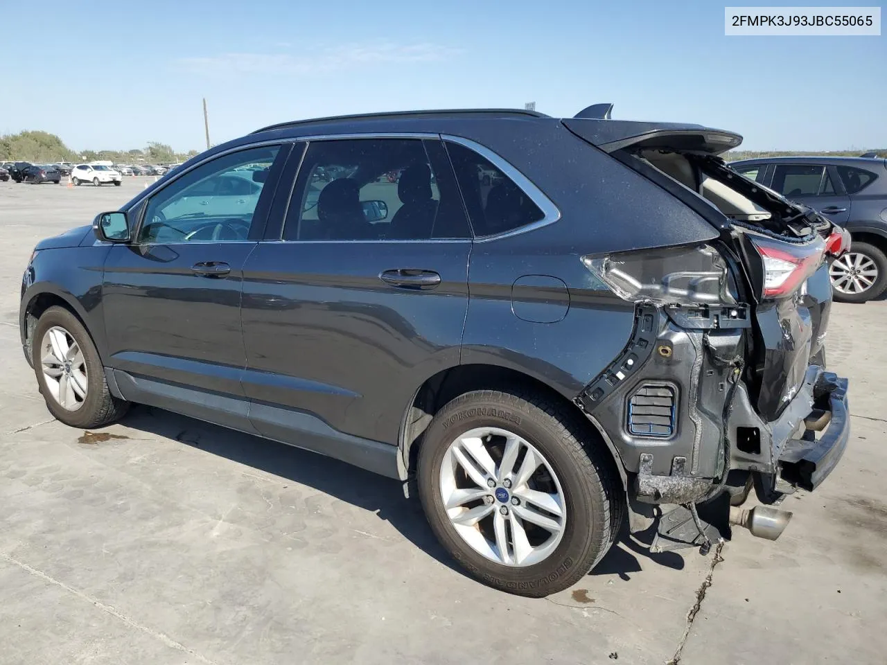 2018 Ford Edge Sel VIN: 2FMPK3J93JBC55065 Lot: 75962684