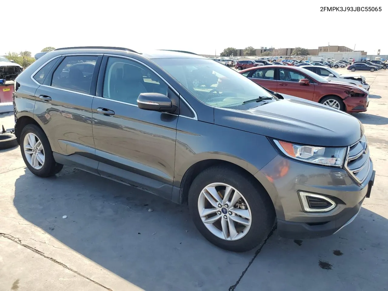 2018 Ford Edge Sel VIN: 2FMPK3J93JBC55065 Lot: 75962684