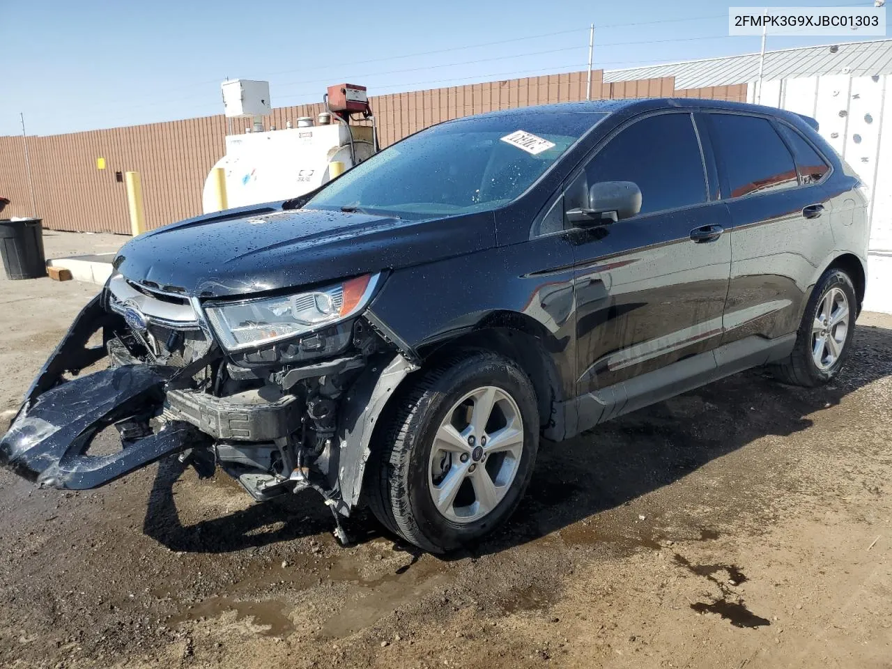 2018 Ford Edge Se VIN: 2FMPK3G9XJBC01303 Lot: 76137764