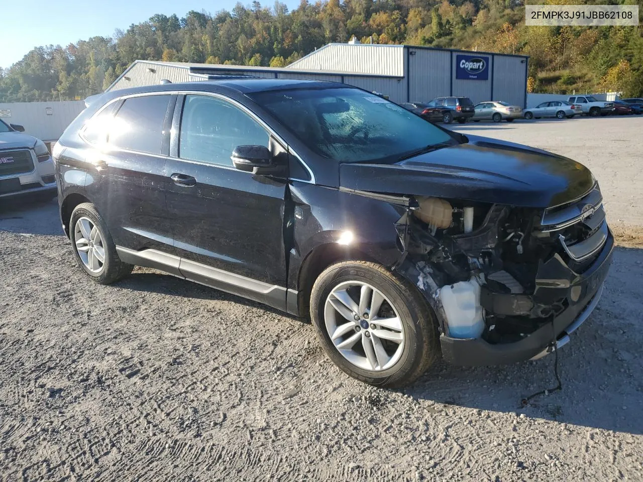 2018 Ford Edge Sel VIN: 2FMPK3J91JBB62108 Lot: 76490804