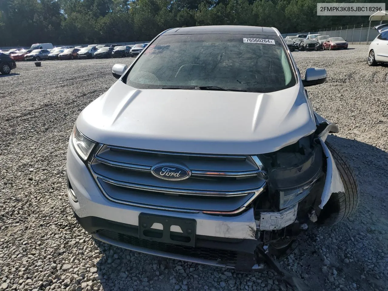 2018 Ford Edge Titanium VIN: 2FMPK3K85JBC18296 Lot: 76560264