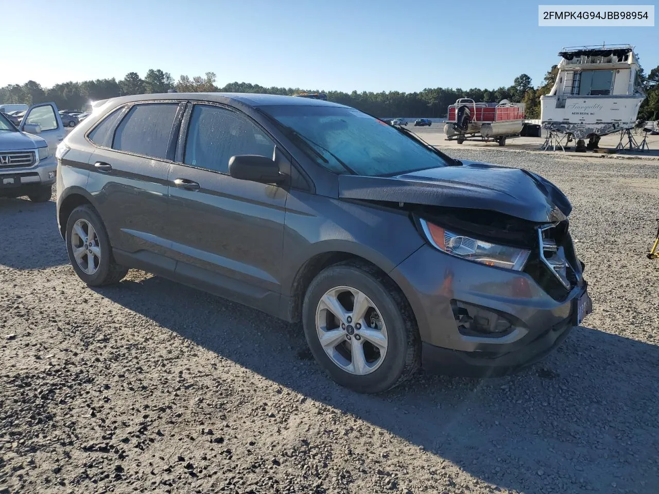 2018 Ford Edge Se VIN: 2FMPK4G94JBB98954 Lot: 76820424