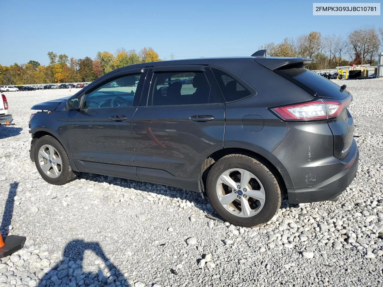 2018 Ford Edge Se VIN: 2FMPK3G93JBC10781 Lot: 76902664