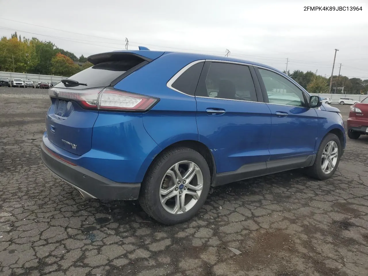 2018 Ford Edge Titanium VIN: 2FMPK4K89JBC13964 Lot: 76972404