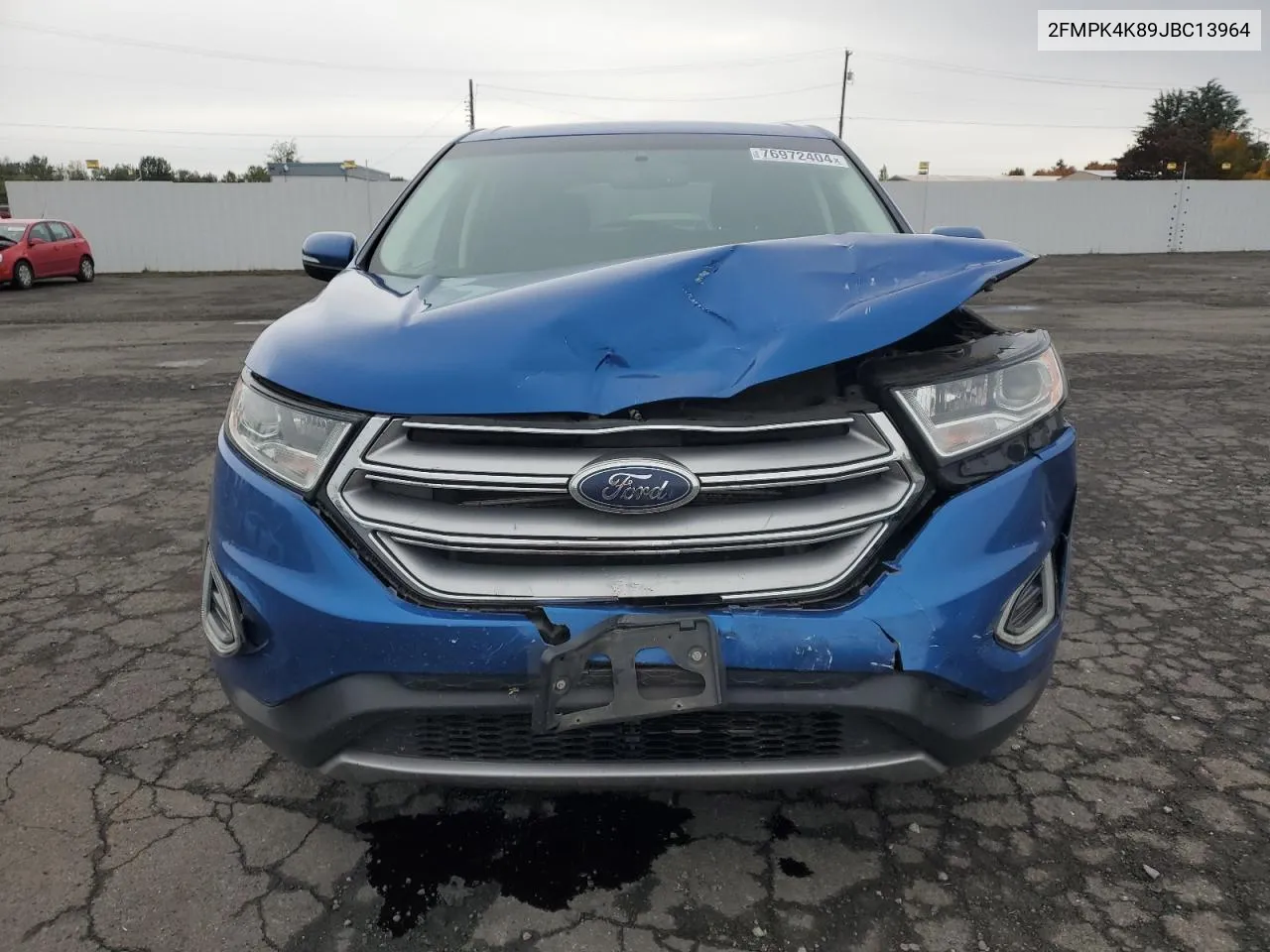 2018 Ford Edge Titanium VIN: 2FMPK4K89JBC13964 Lot: 76972404