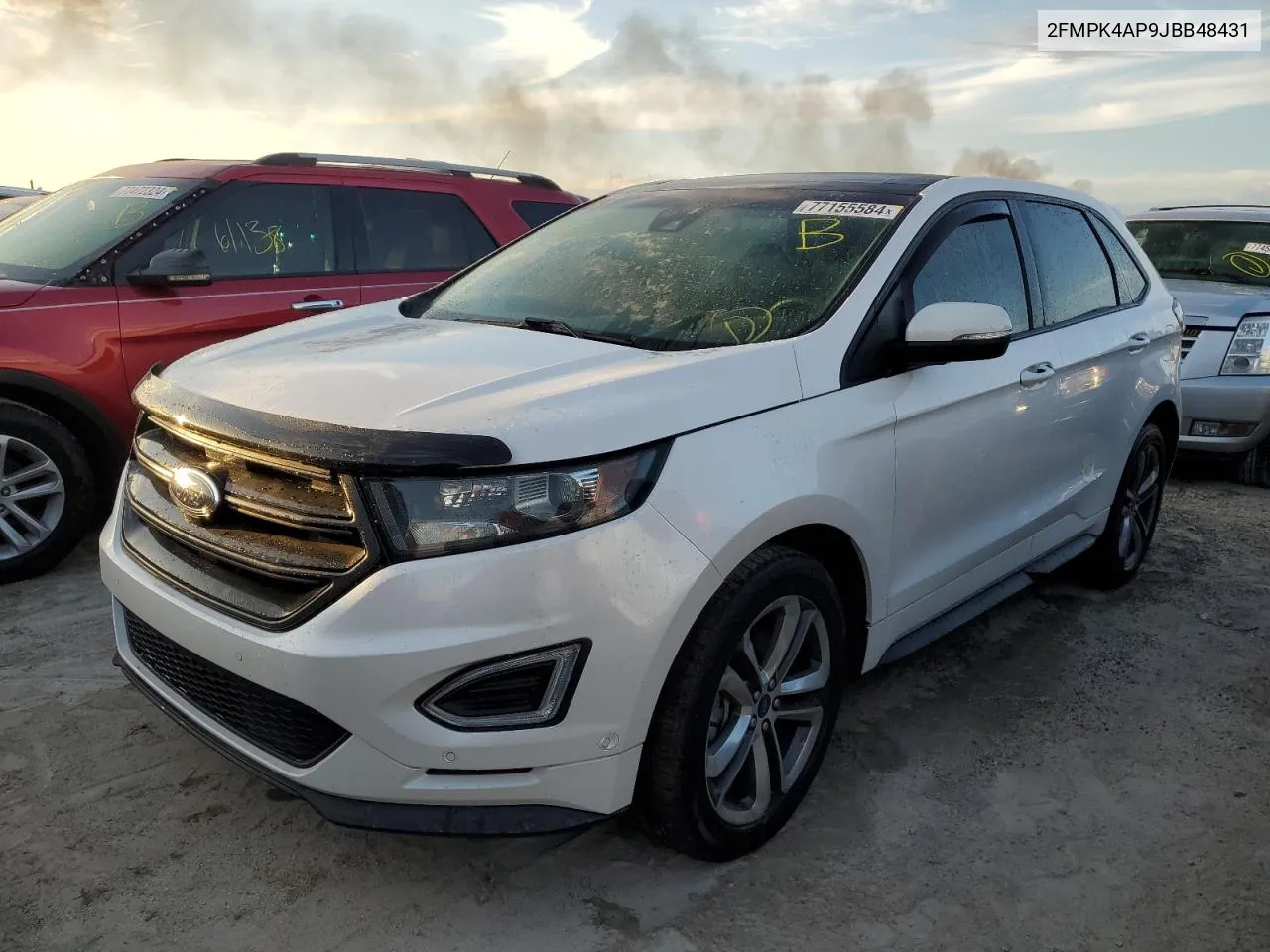 2018 Ford Edge Sport VIN: 2FMPK4AP9JBB48431 Lot: 77155584