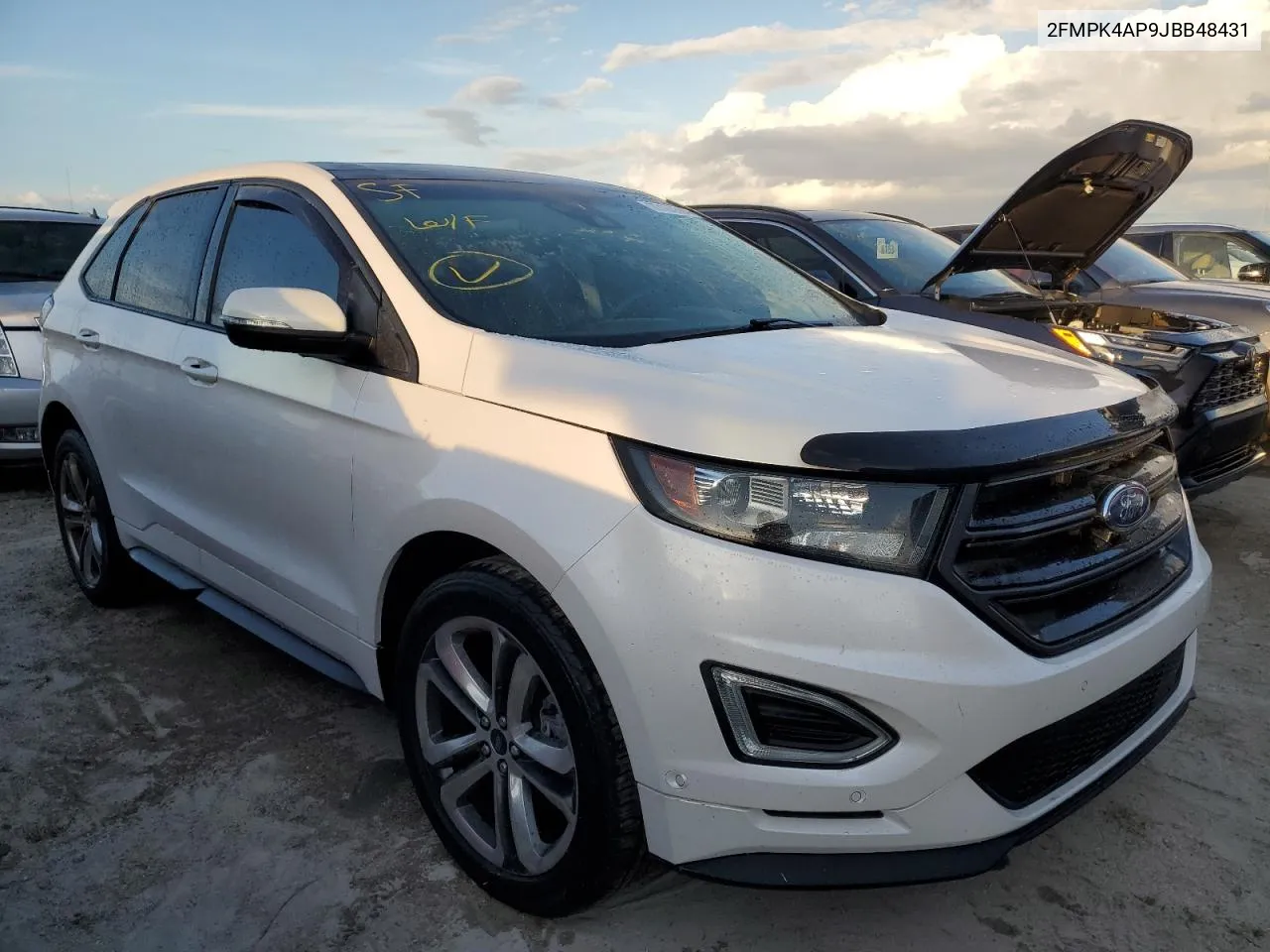 2018 Ford Edge Sport VIN: 2FMPK4AP9JBB48431 Lot: 77155584