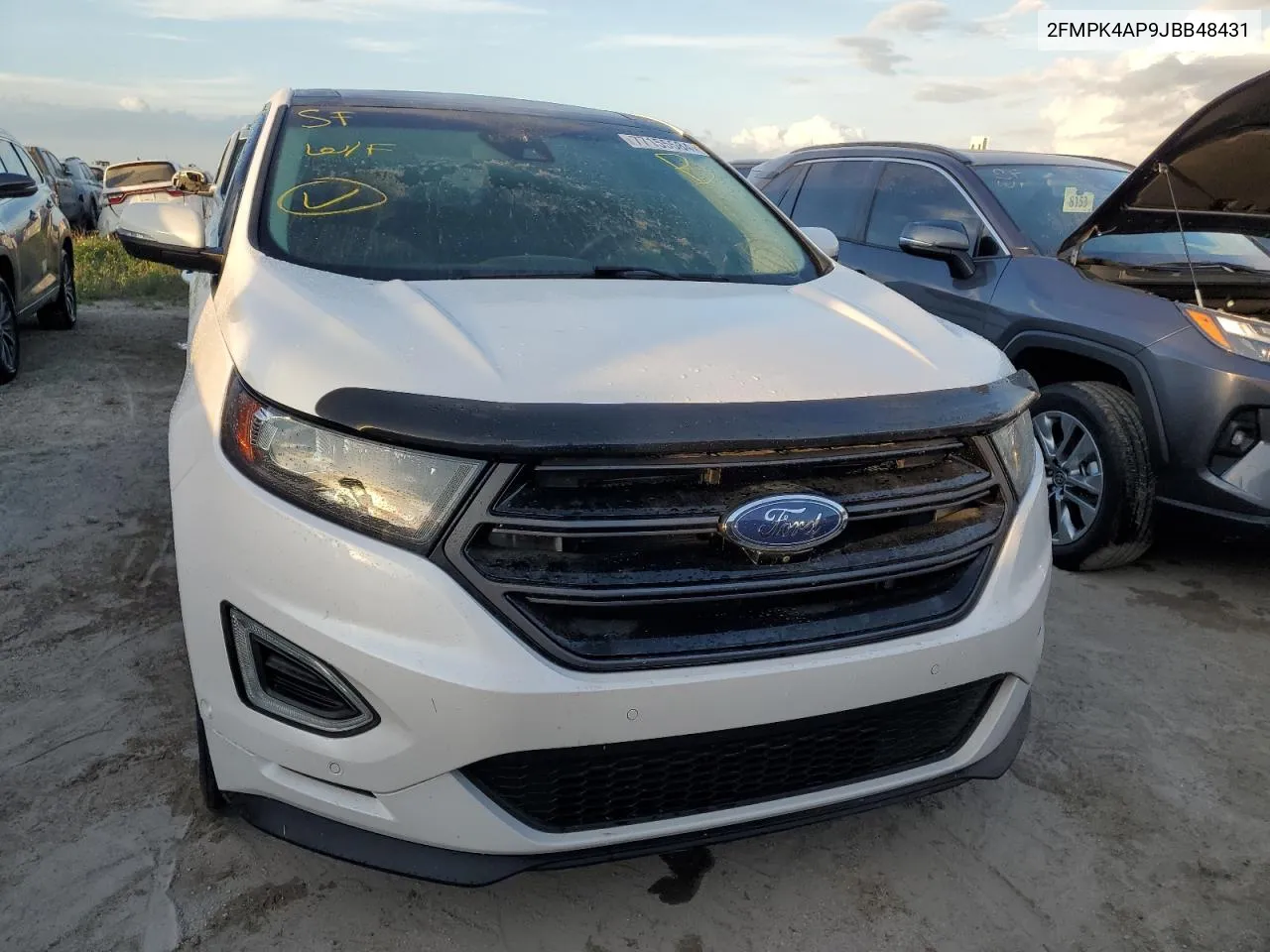 2018 Ford Edge Sport VIN: 2FMPK4AP9JBB48431 Lot: 77155584