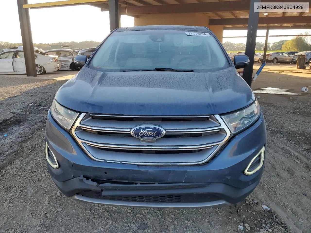 2018 Ford Edge Titanium VIN: 2FMPK3K84JBC49281 Lot: 77470294