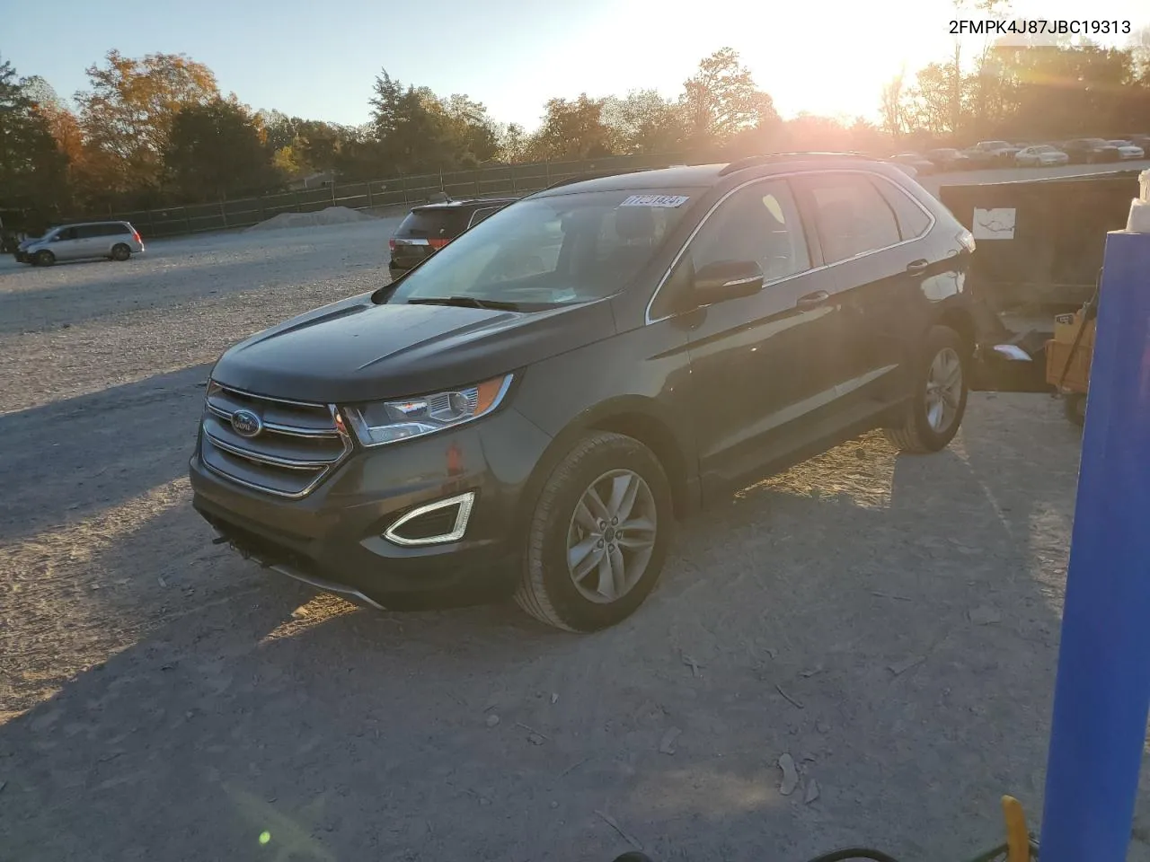 2018 Ford Edge Sel VIN: 2FMPK4J87JBC19313 Lot: 77551424