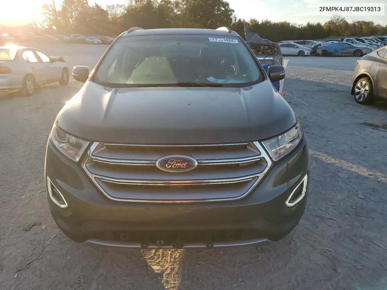 2018 Ford Edge Sel VIN: 2FMPK4J87JBC19313 Lot: 77551424