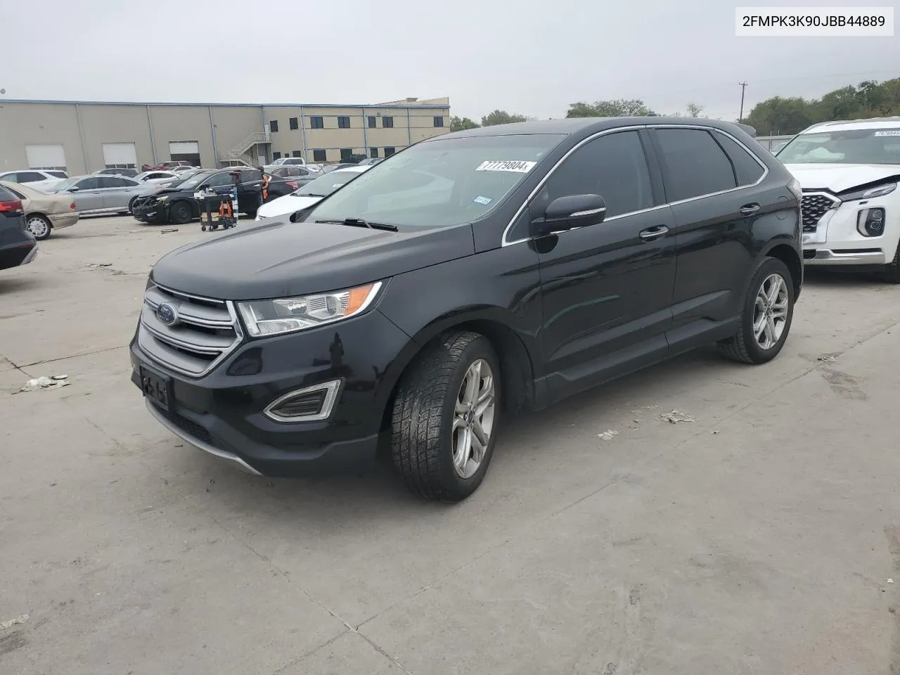 2018 Ford Edge Titanium VIN: 2FMPK3K90JBB44889 Lot: 77779804