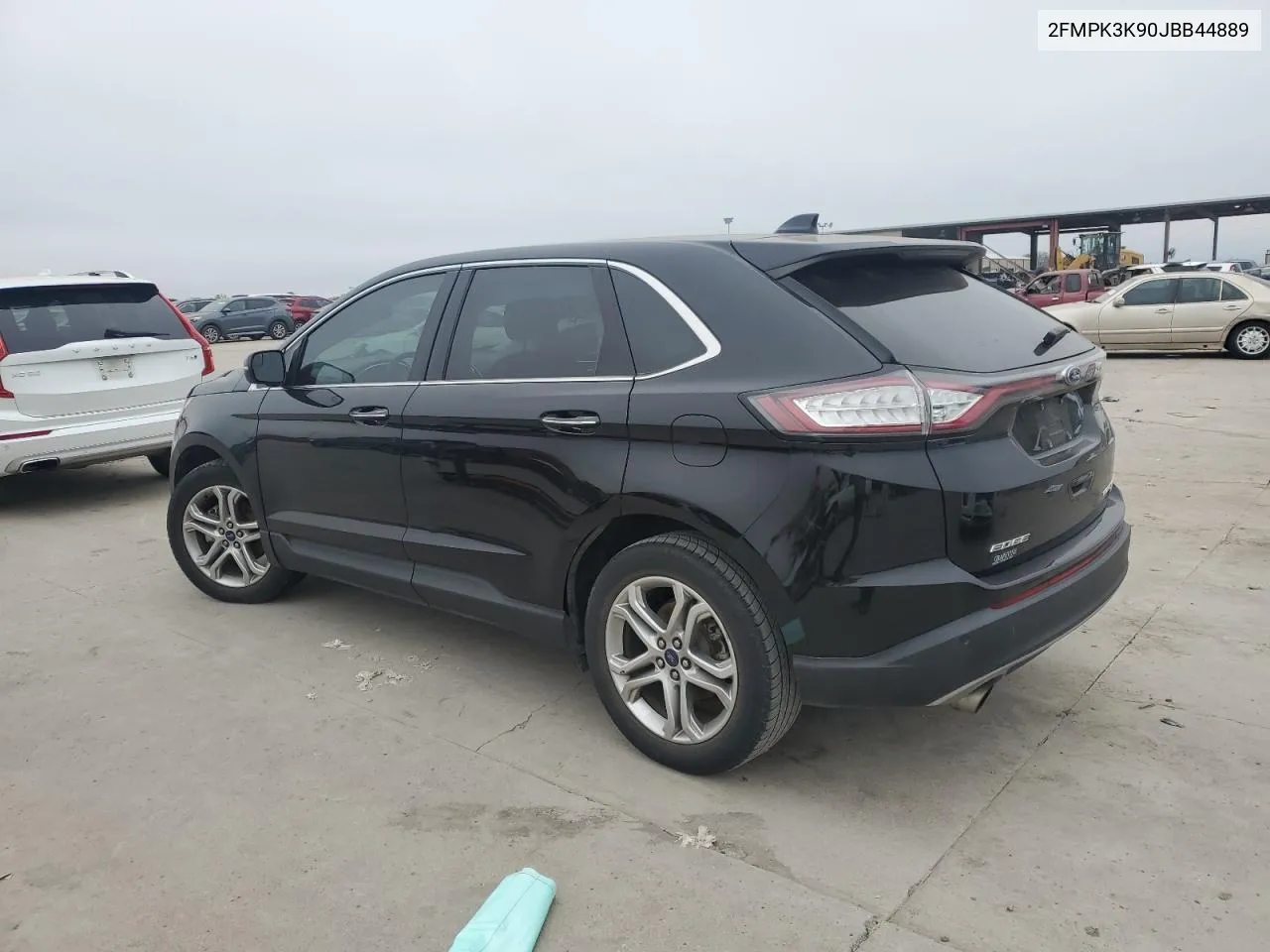 2018 Ford Edge Titanium VIN: 2FMPK3K90JBB44889 Lot: 77779804