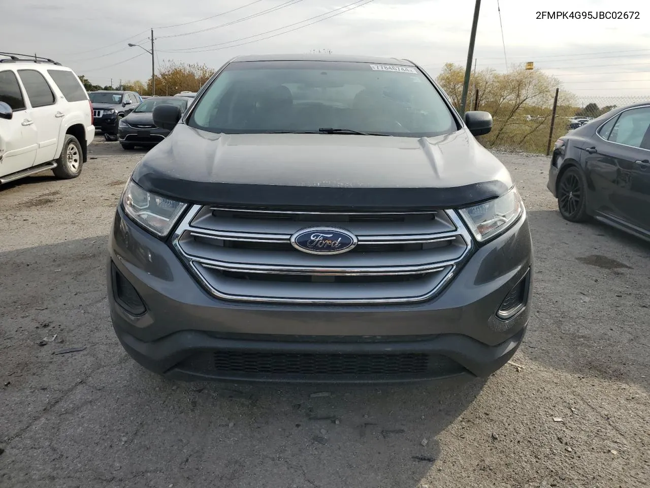 2018 Ford Edge Se VIN: 2FMPK4G95JBC02672 Lot: 77846744