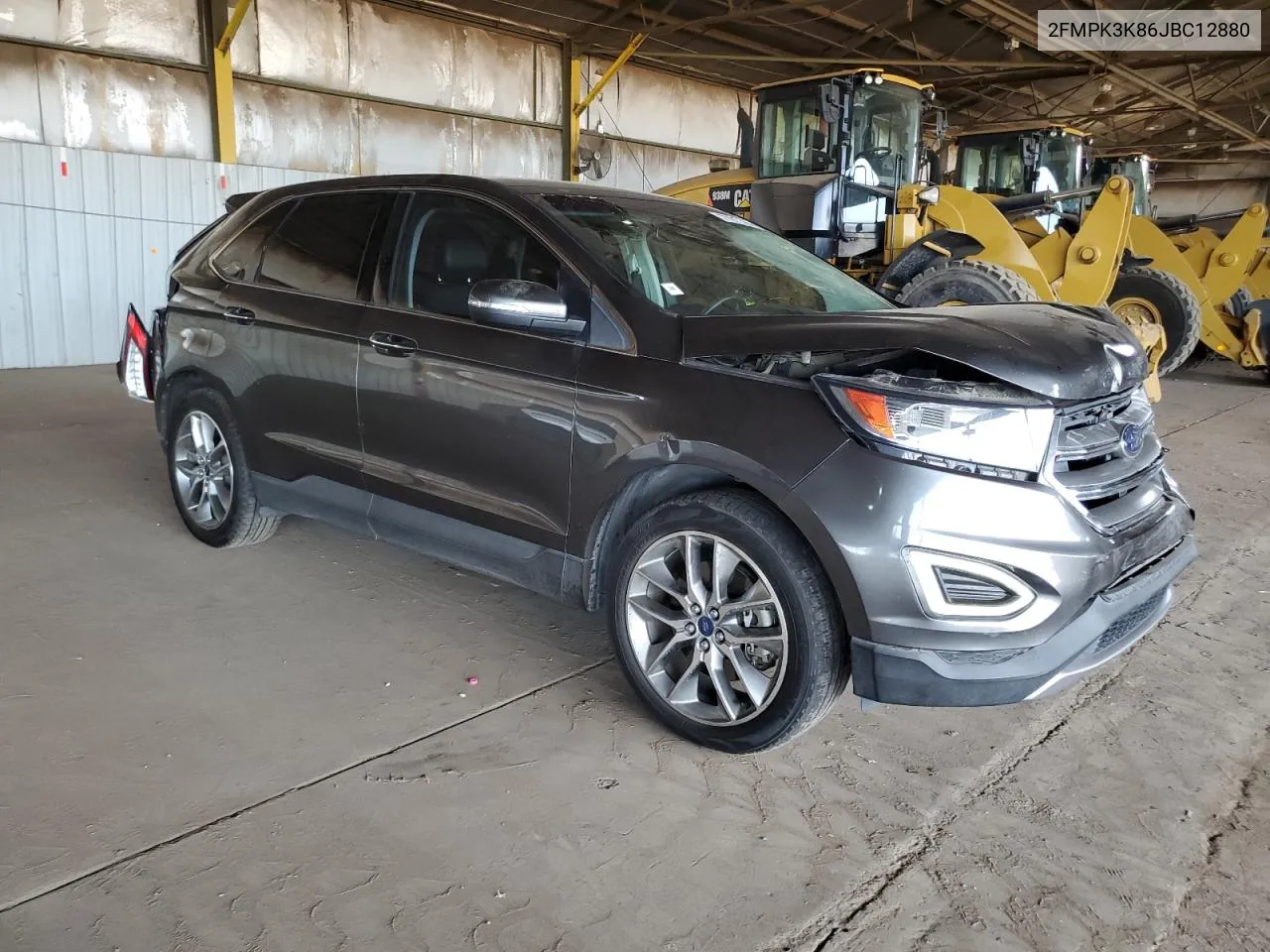 2018 Ford Edge Titanium VIN: 2FMPK3K86JBC12880 Lot: 77917314