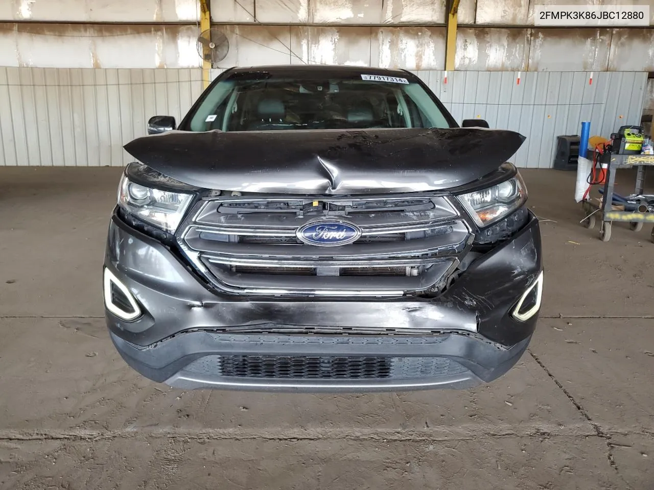 2018 Ford Edge Titanium VIN: 2FMPK3K86JBC12880 Lot: 77917314