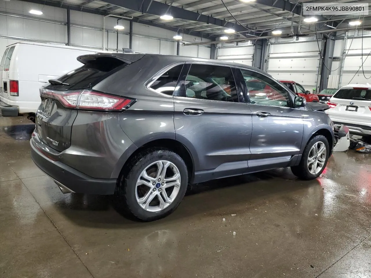 2018 Ford Edge Titanium VIN: 2FMPK4K96JBB90801 Lot: 78075934