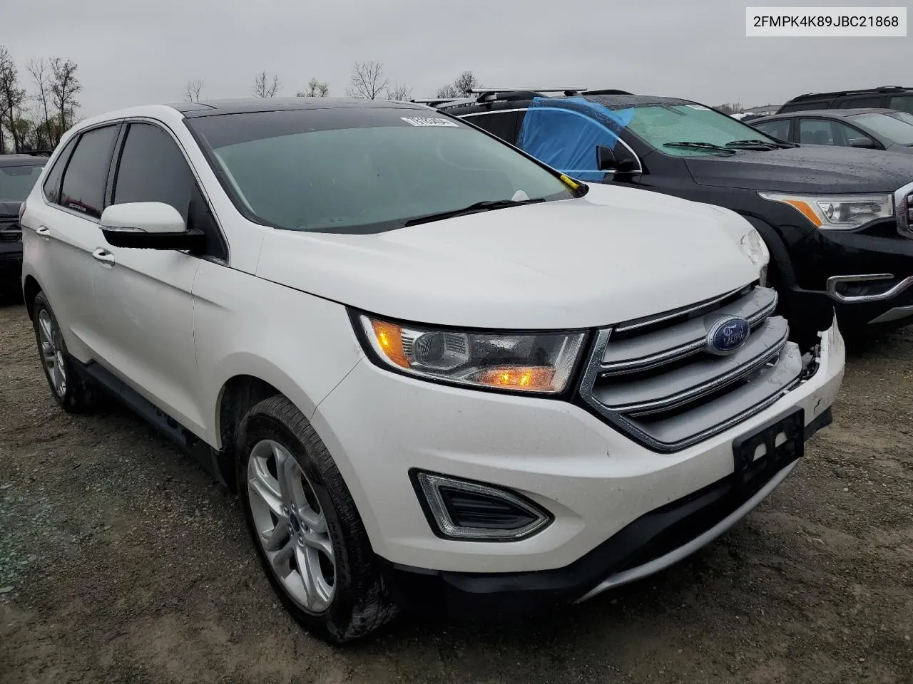 2018 Ford Edge Titanium VIN: 2FMPK4K89JBC21868 Lot: 78183404