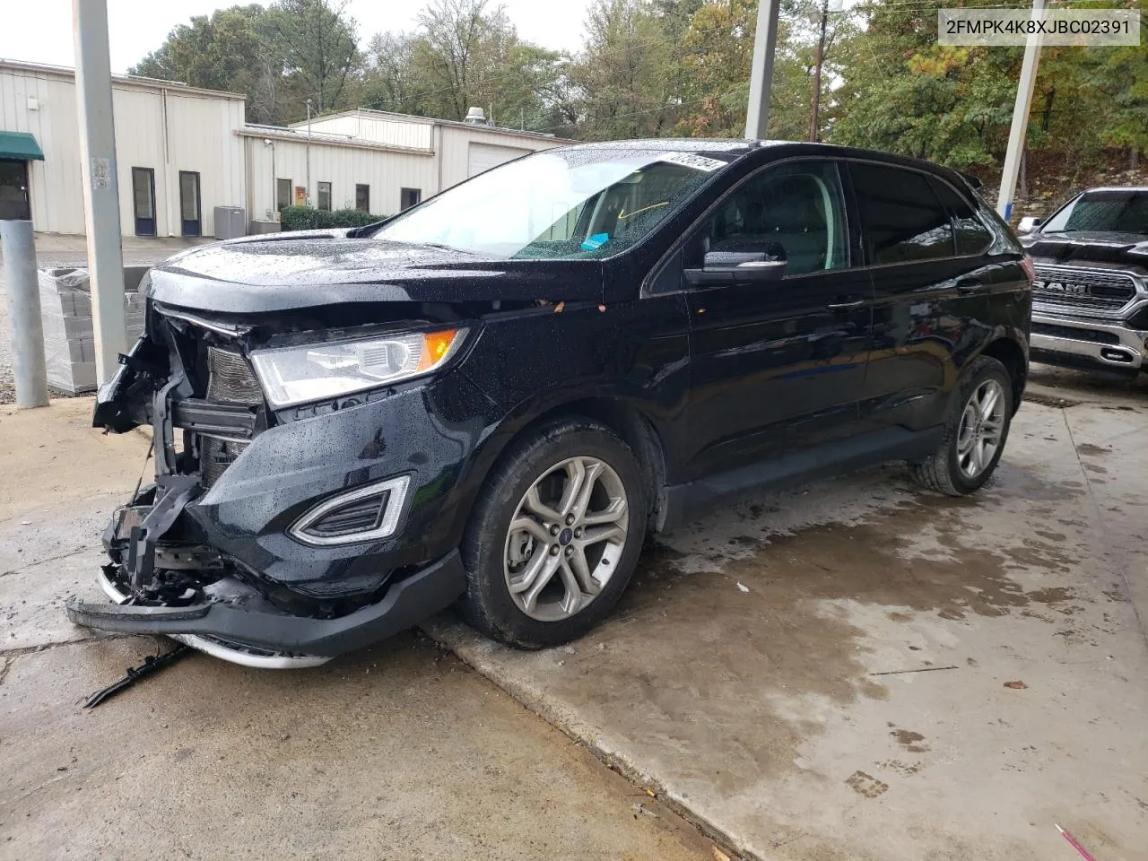 2018 Ford Edge Titanium VIN: 2FMPK4K8XJBC02391 Lot: 78736784