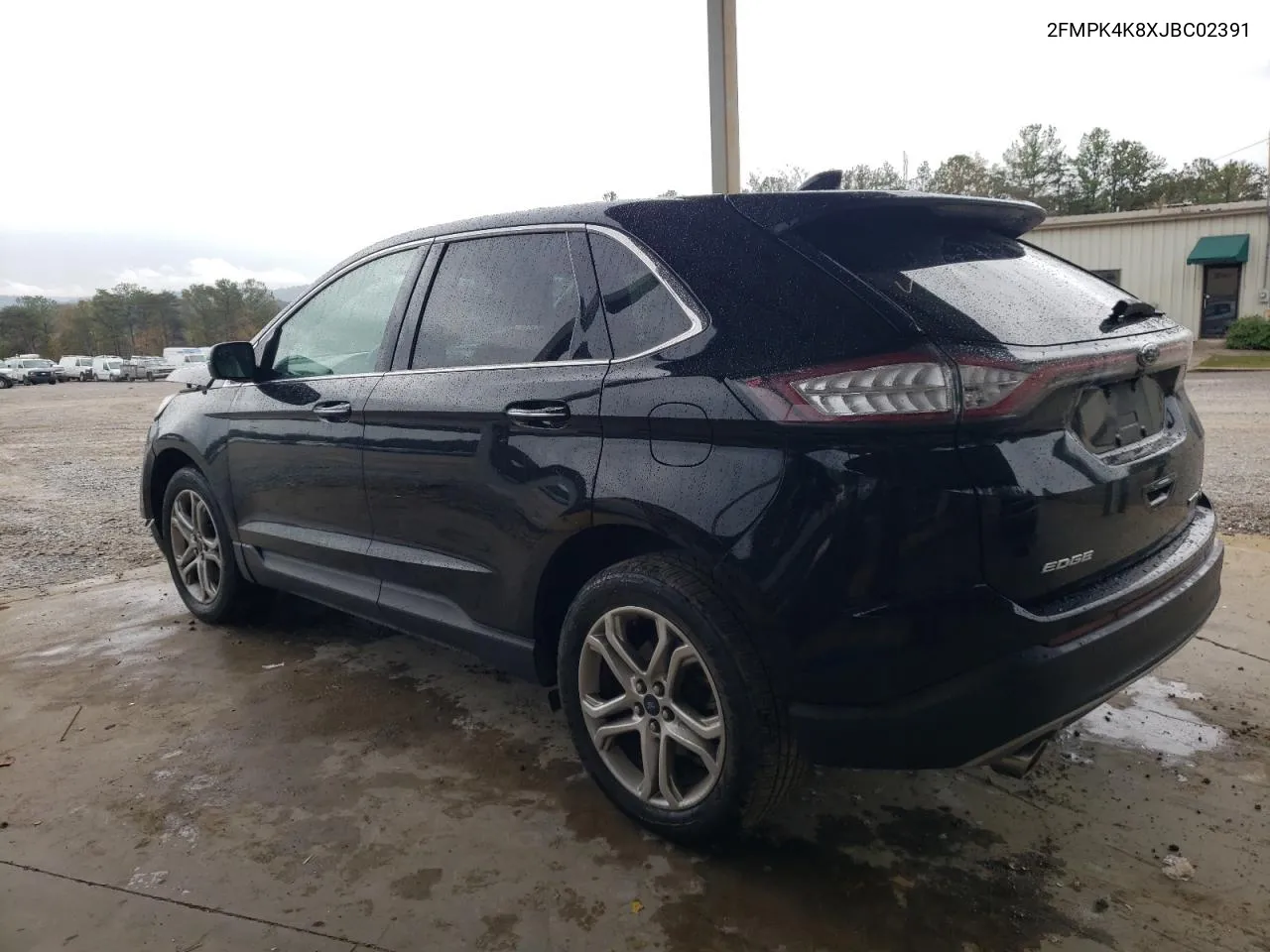 2018 Ford Edge Titanium VIN: 2FMPK4K8XJBC02391 Lot: 78736784