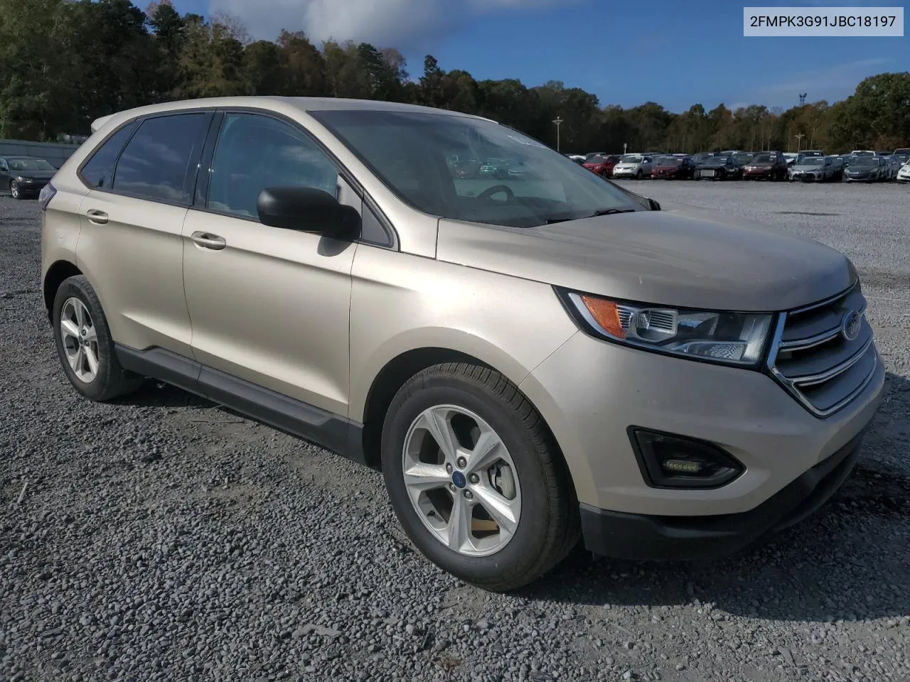 2018 Ford Edge Se VIN: 2FMPK3G91JBC18197 Lot: 78749074