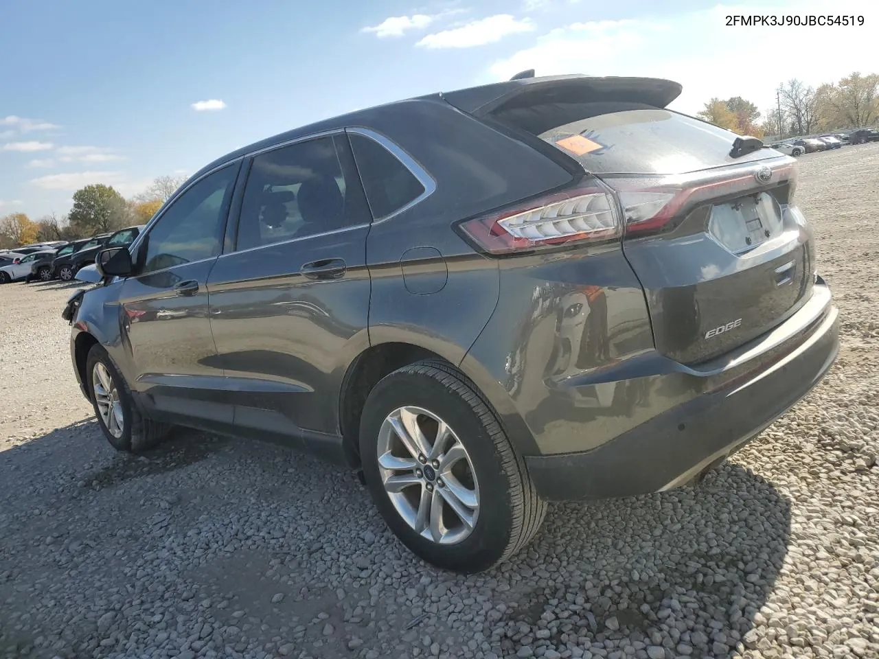 2018 Ford Edge Sel VIN: 2FMPK3J90JBC54519 Lot: 78962484