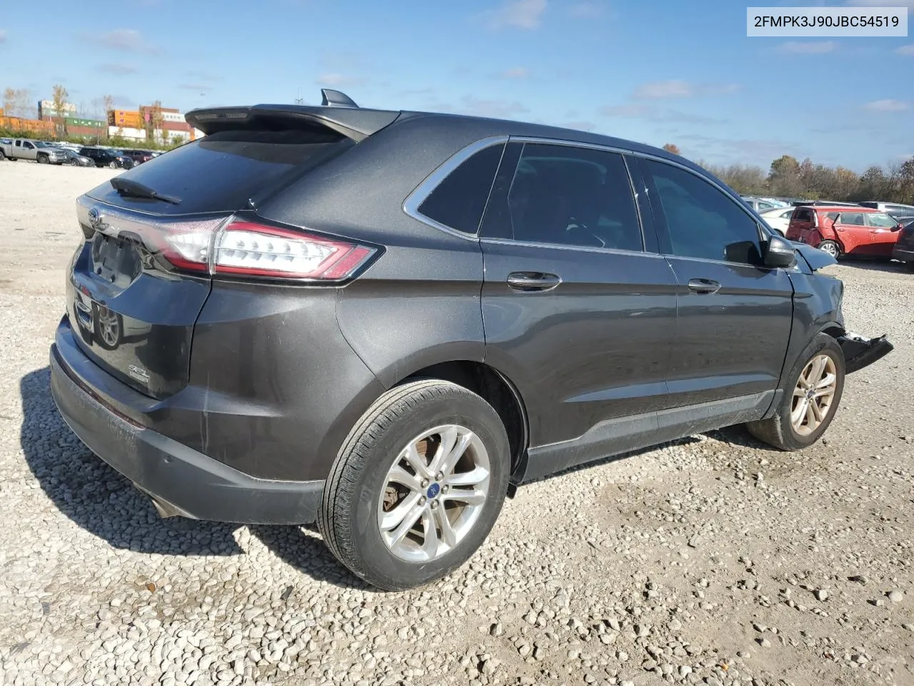 2018 Ford Edge Sel VIN: 2FMPK3J90JBC54519 Lot: 78962484