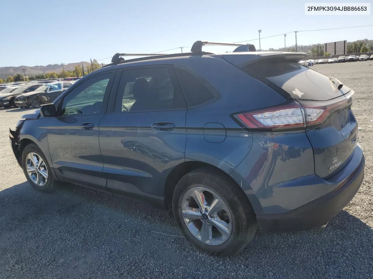 2018 Ford Edge Se VIN: 2FMPK3G94JBB86653 Lot: 79215694