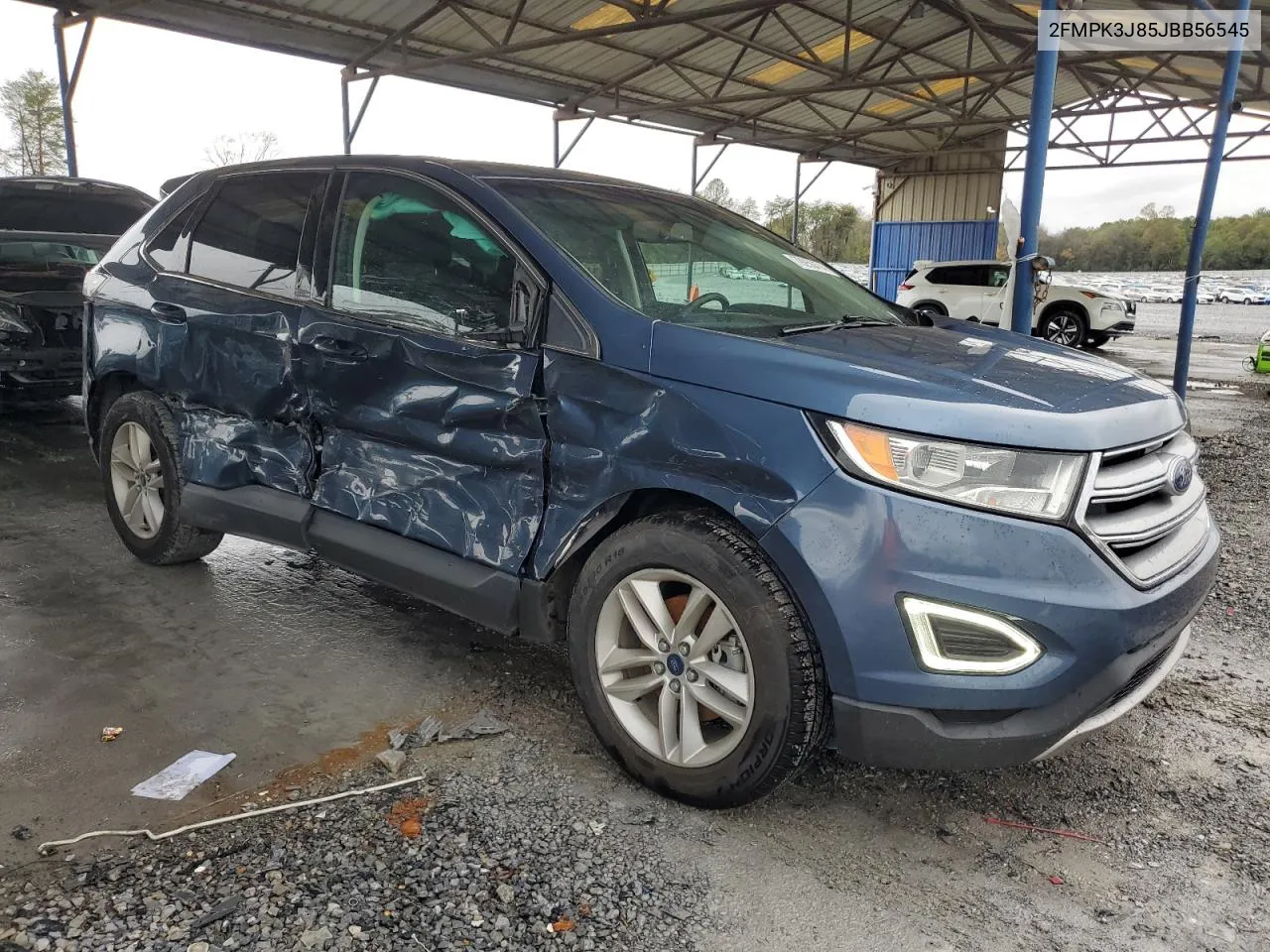 2018 Ford Edge Sel VIN: 2FMPK3J85JBB56545 Lot: 79258474