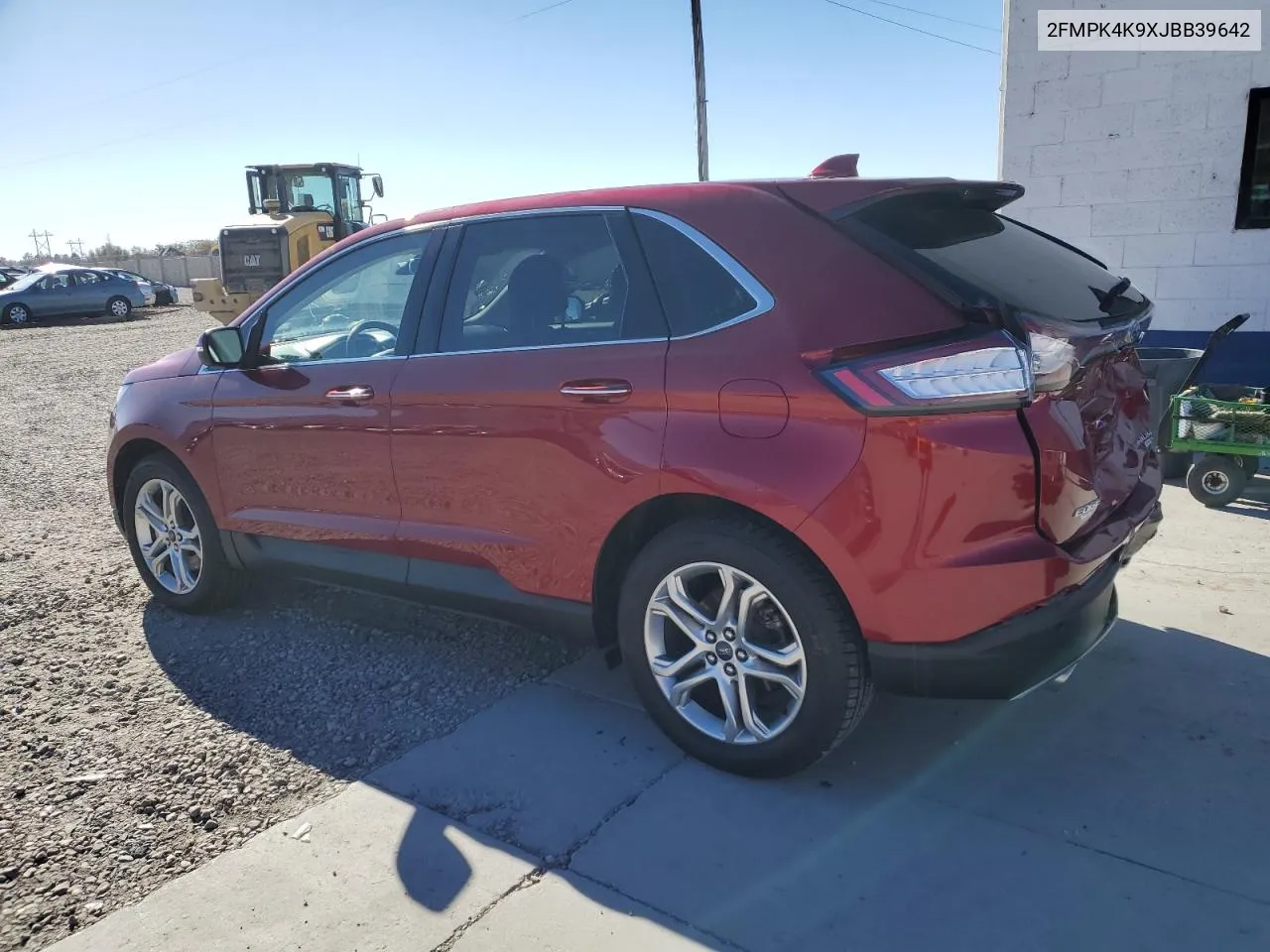 2018 Ford Edge Titanium VIN: 2FMPK4K9XJBB39642 Lot: 79362044