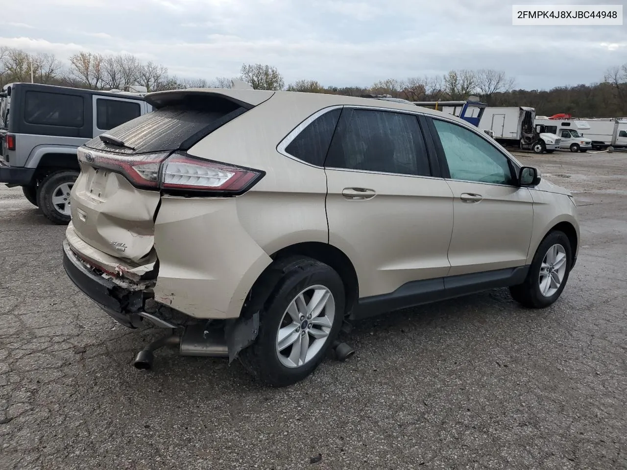 2FMPK4J8XJBC44948 2018 Ford Edge Sel