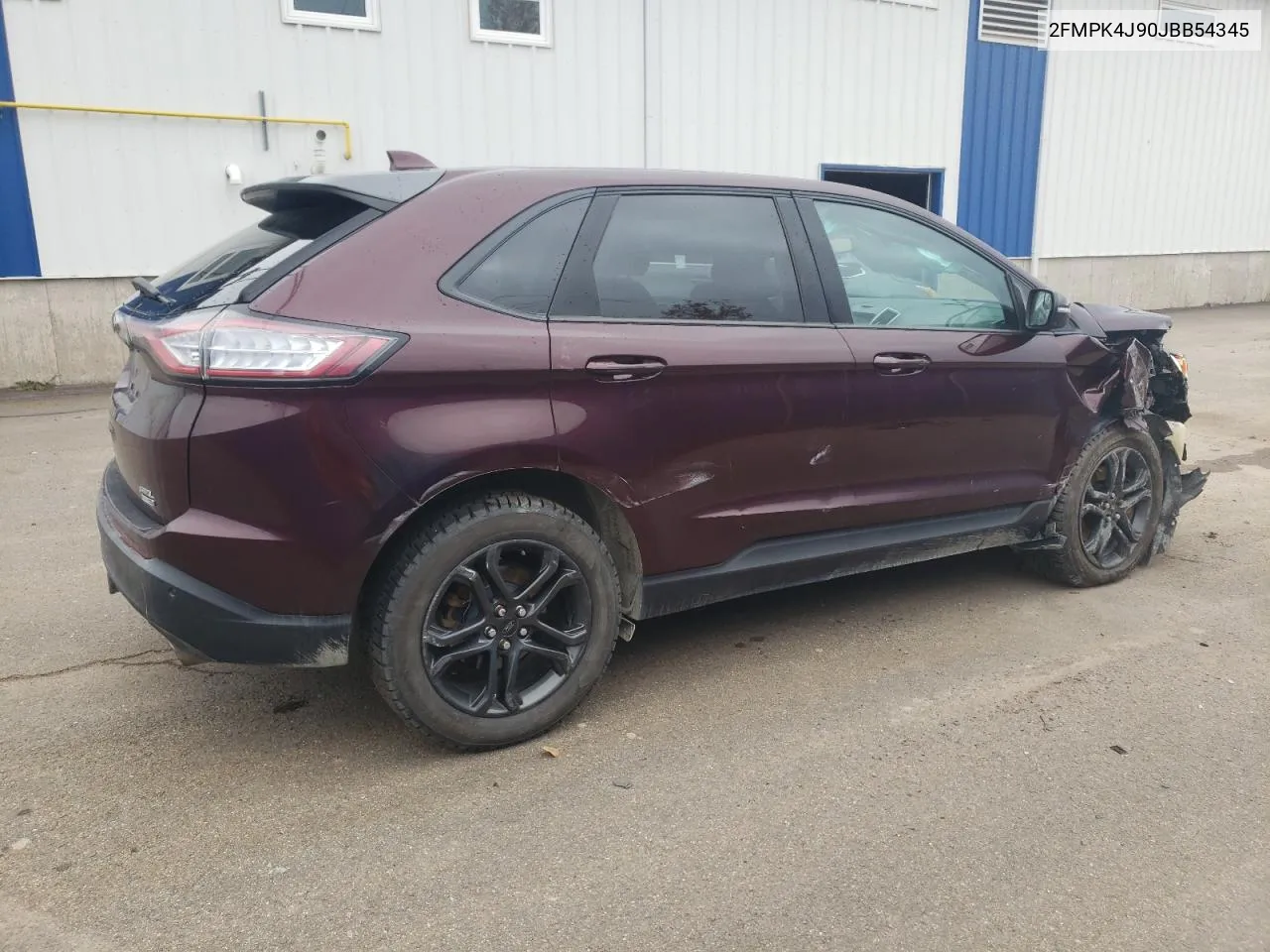 2018 Ford Edge Sel VIN: 2FMPK4J90JBB54345 Lot: 79731014