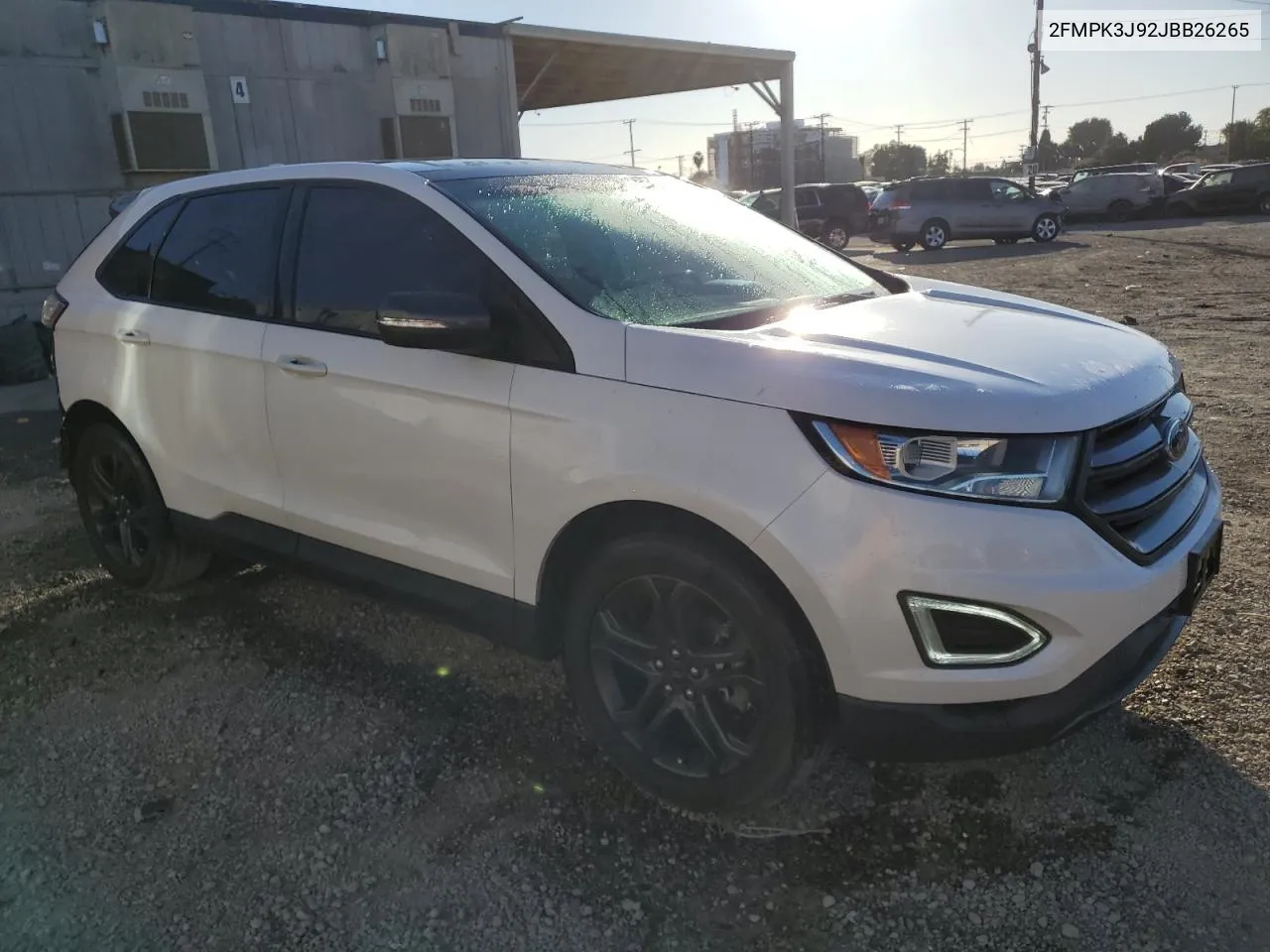 2018 Ford Edge Sel VIN: 2FMPK3J92JBB26265 Lot: 79879024