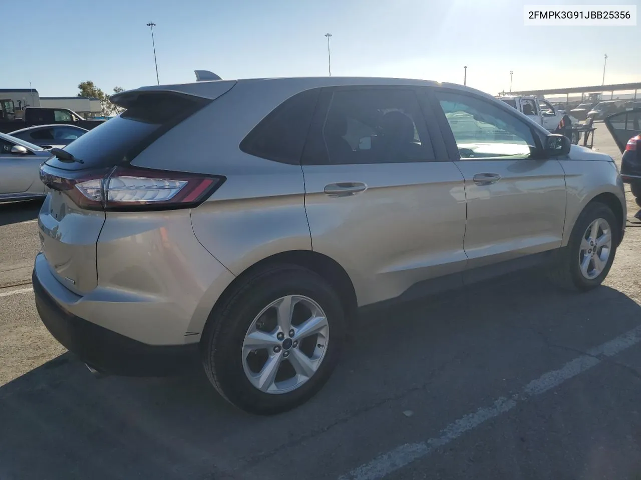 2018 Ford Edge Se VIN: 2FMPK3G91JBB25356 Lot: 80169204