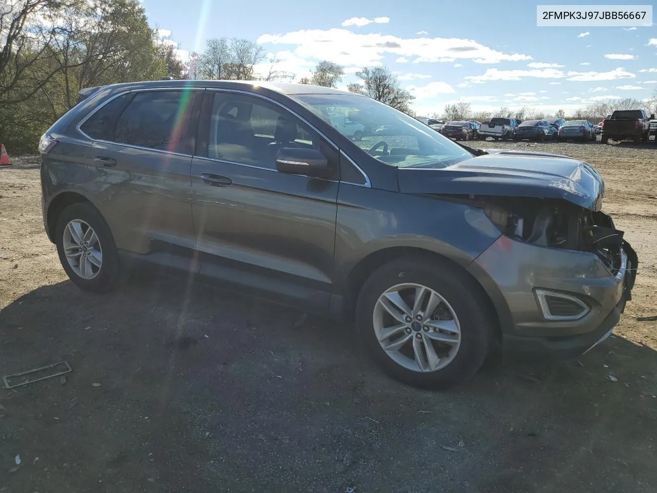 2018 Ford Edge Sel VIN: 2FMPK3J97JBB56667 Lot: 80185064