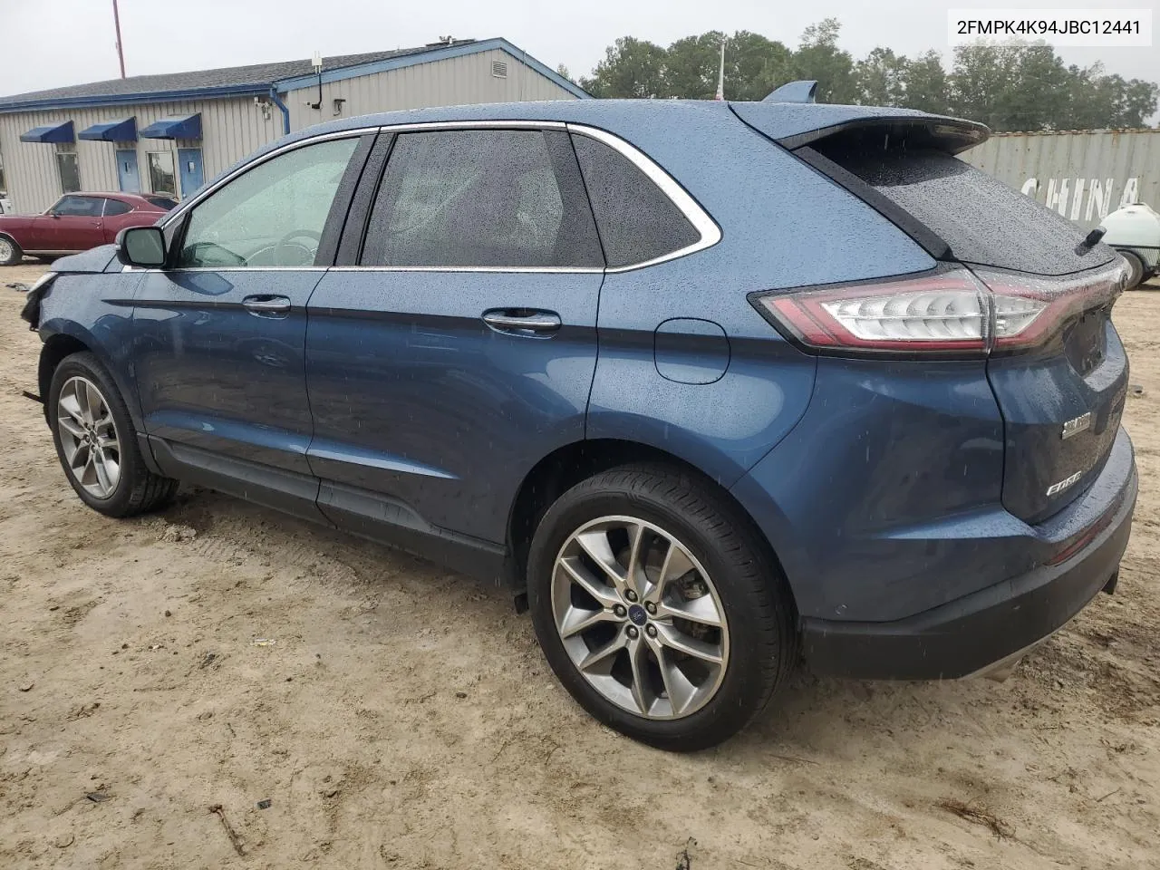 2018 Ford Edge Titanium VIN: 2FMPK4K94JBC12441 Lot: 80383074