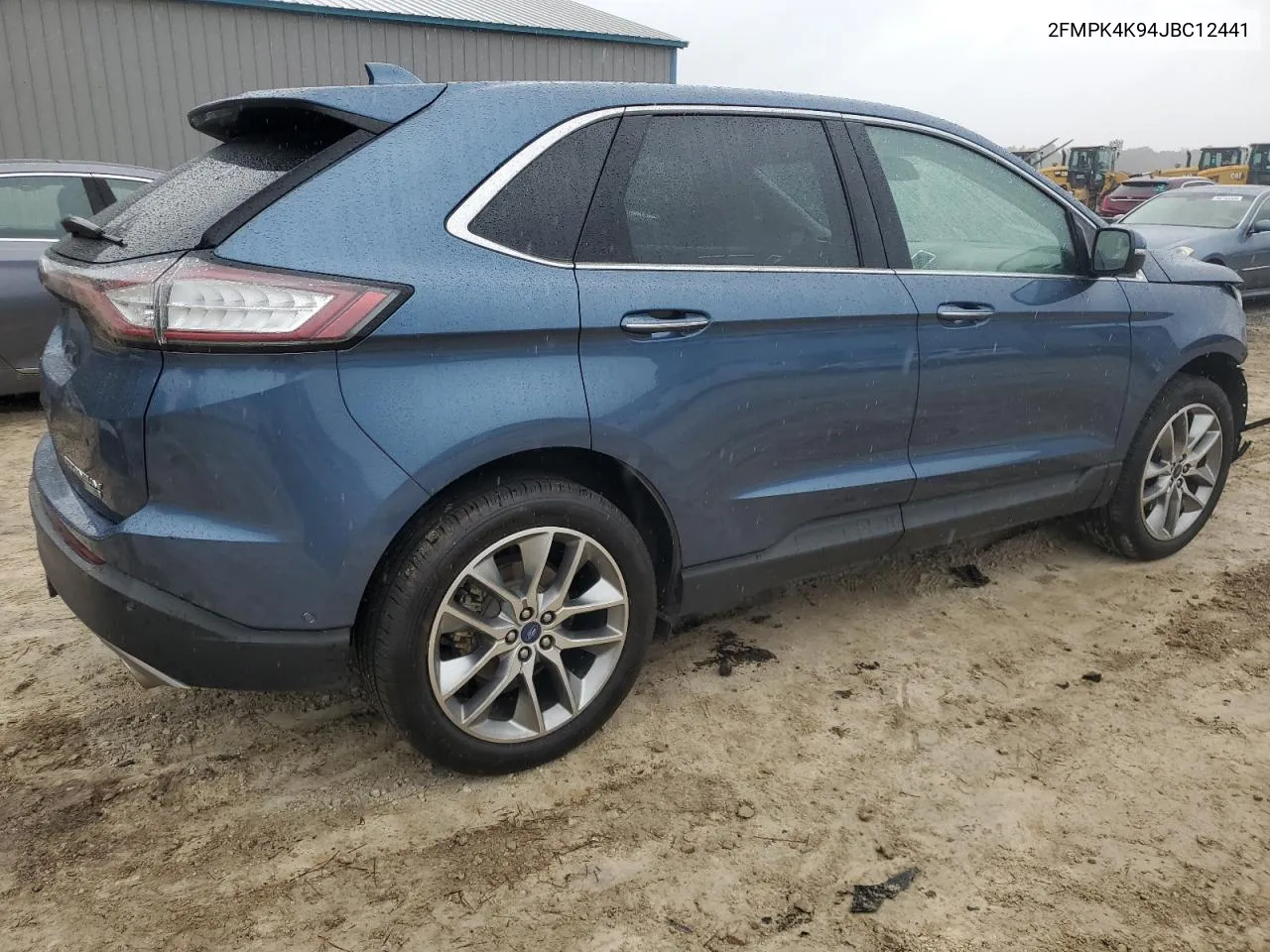 2018 Ford Edge Titanium VIN: 2FMPK4K94JBC12441 Lot: 80383074