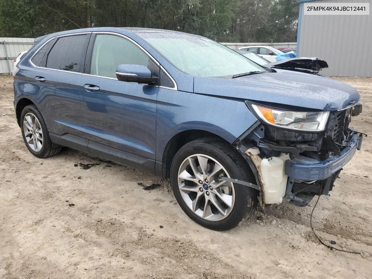 2018 Ford Edge Titanium VIN: 2FMPK4K94JBC12441 Lot: 80383074