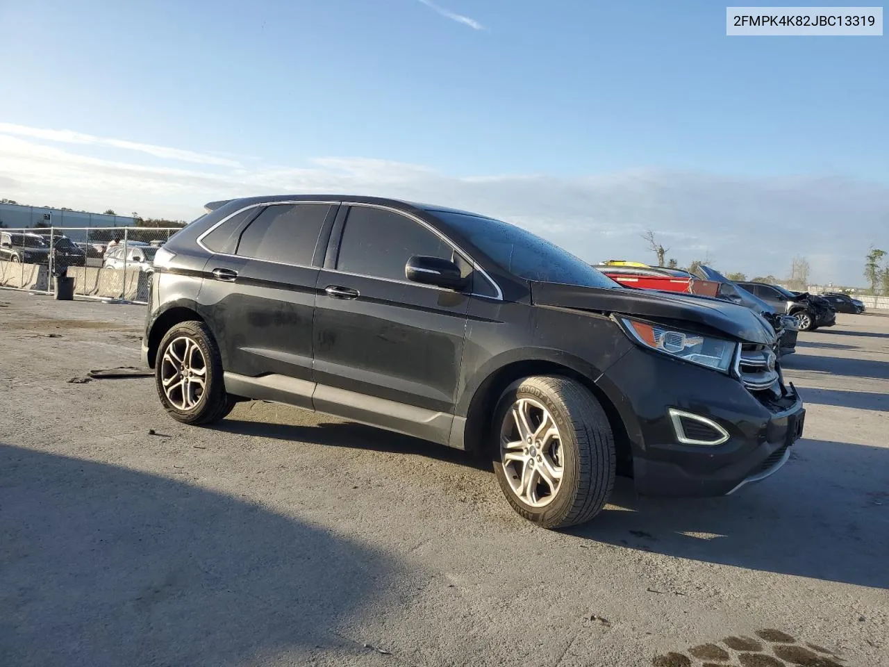 2018 Ford Edge Titanium VIN: 2FMPK4K82JBC13319 Lot: 80663014