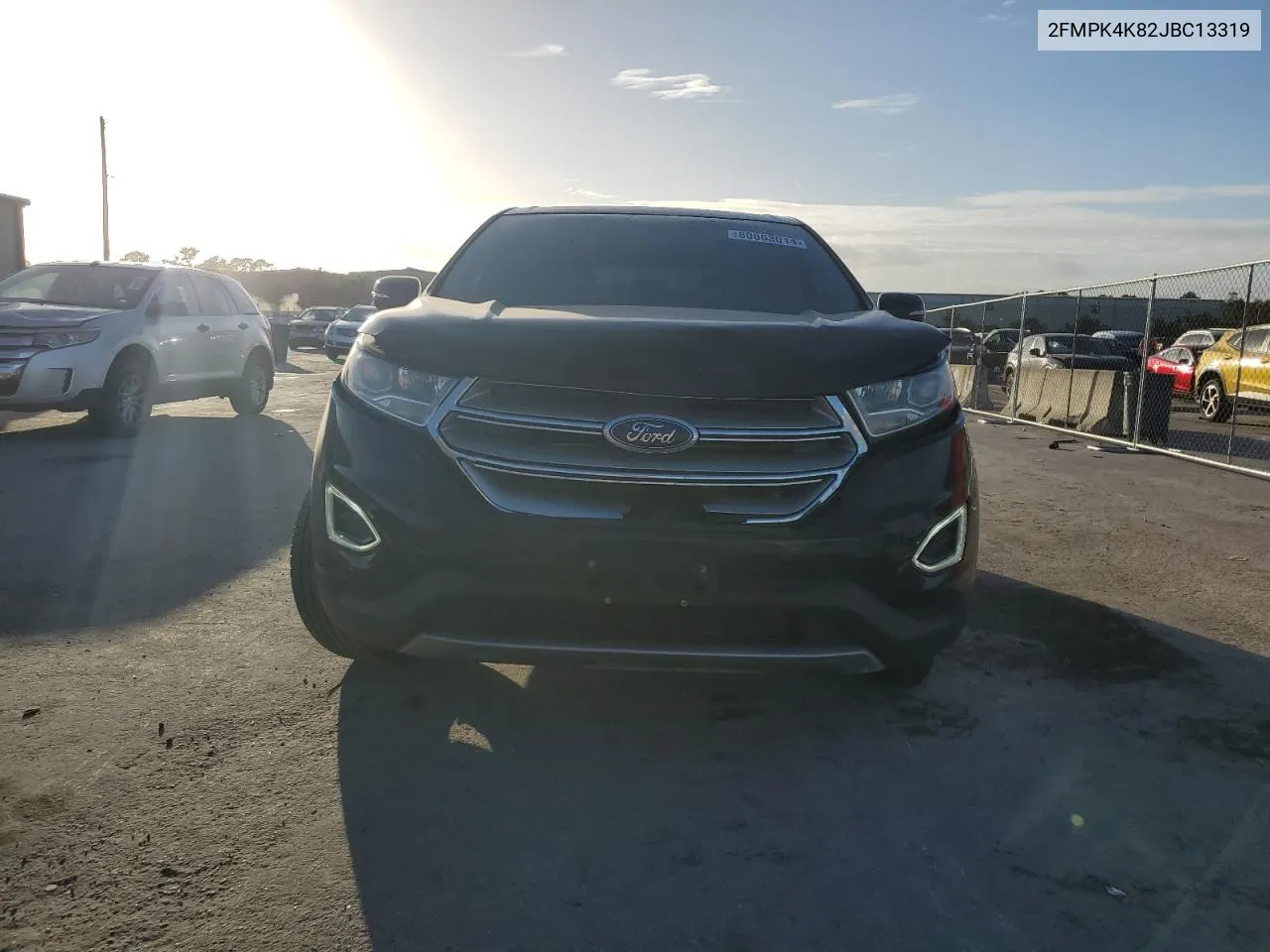 2018 Ford Edge Titanium VIN: 2FMPK4K82JBC13319 Lot: 80663014