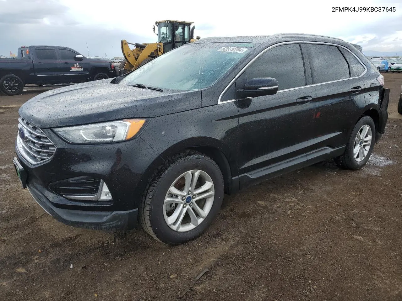 2019 Ford Edge Sel VIN: 2FMPK4J99KBC37645 Lot: 52879754