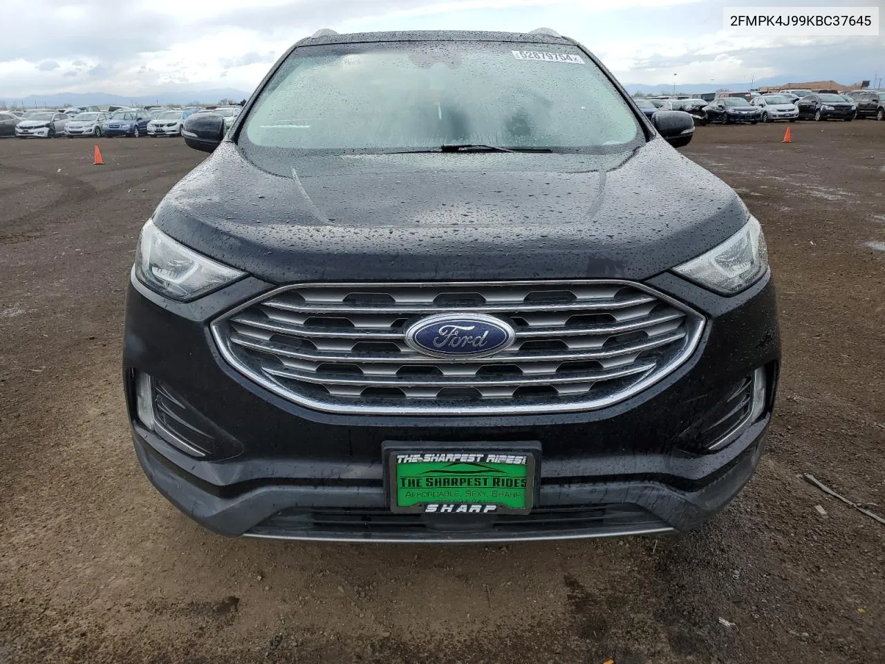 2019 Ford Edge Sel VIN: 2FMPK4J99KBC37645 Lot: 52879754