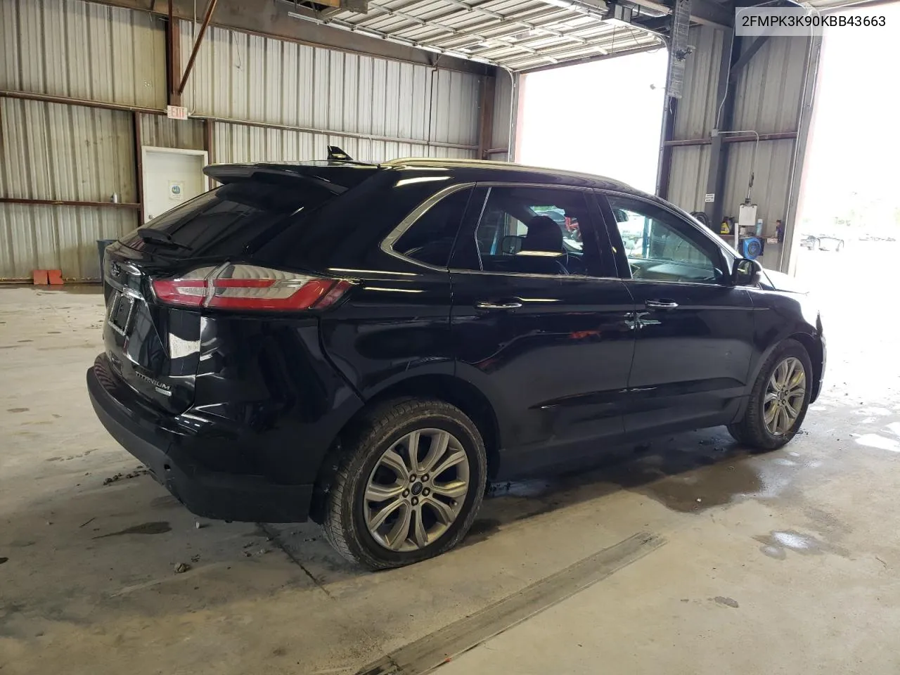 2019 Ford Edge Titanium VIN: 2FMPK3K90KBB43663 Lot: 55536194