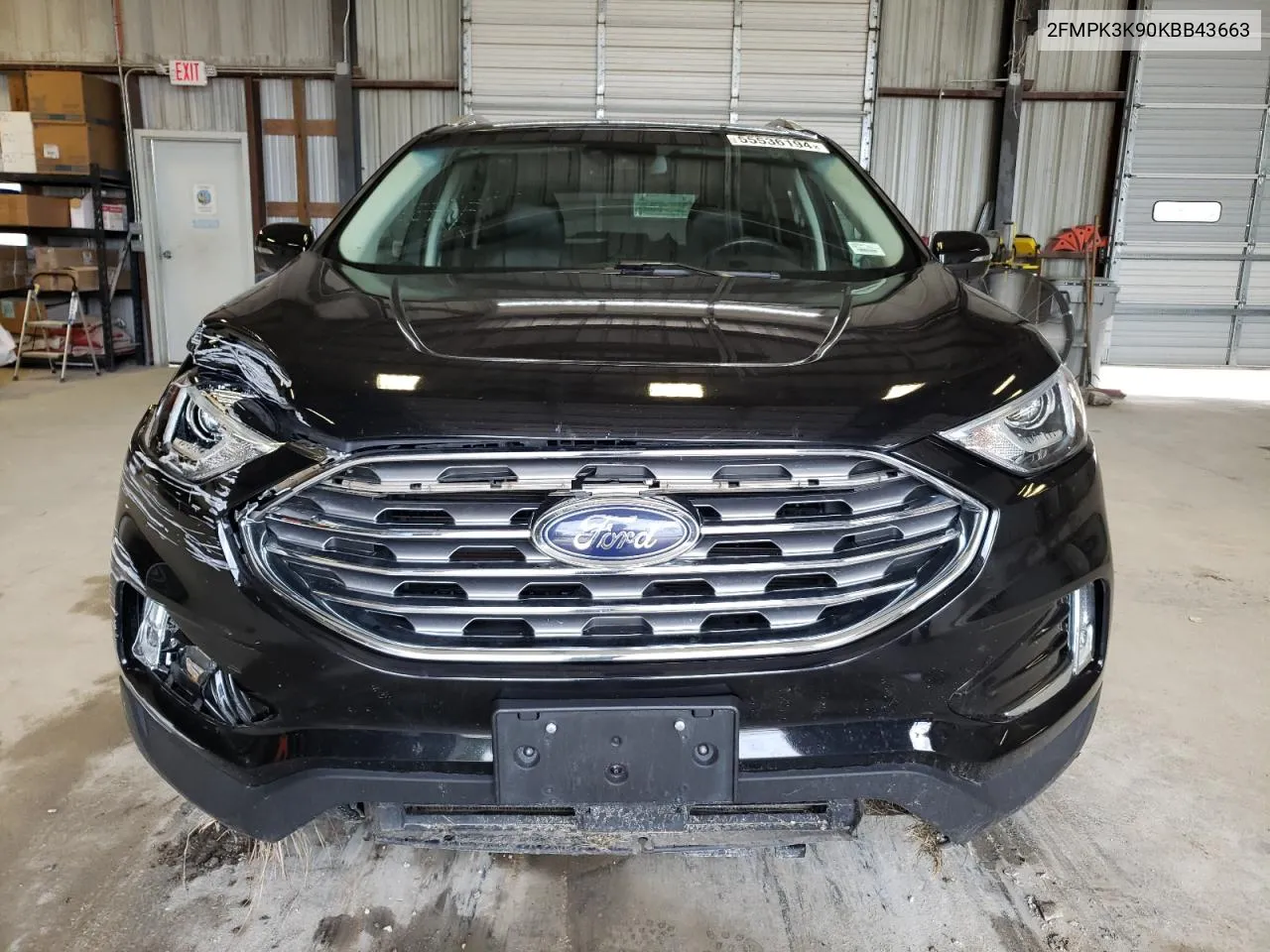 2019 Ford Edge Titanium VIN: 2FMPK3K90KBB43663 Lot: 55536194