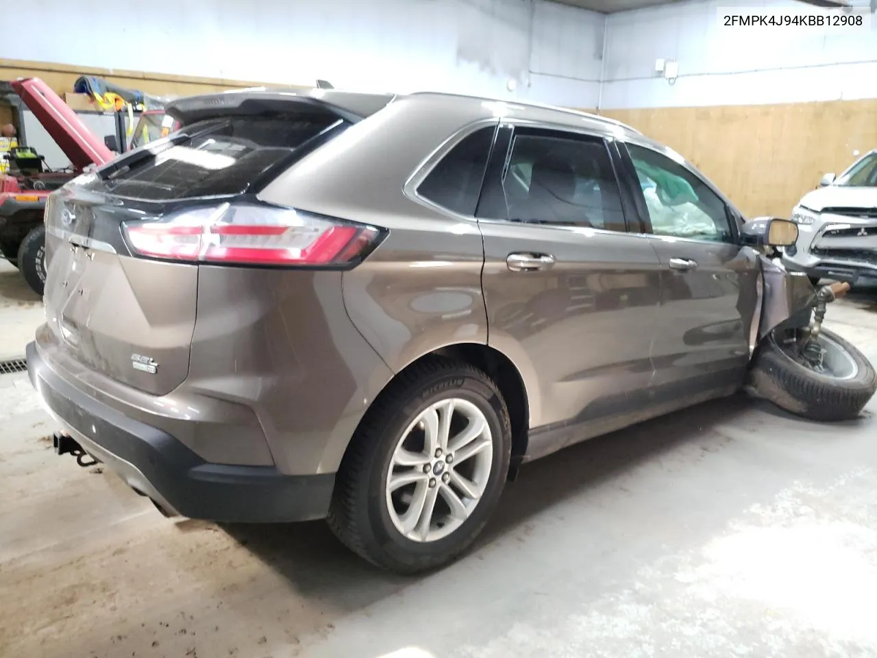 2019 Ford Edge Sel VIN: 2FMPK4J94KBB12908 Lot: 55972364