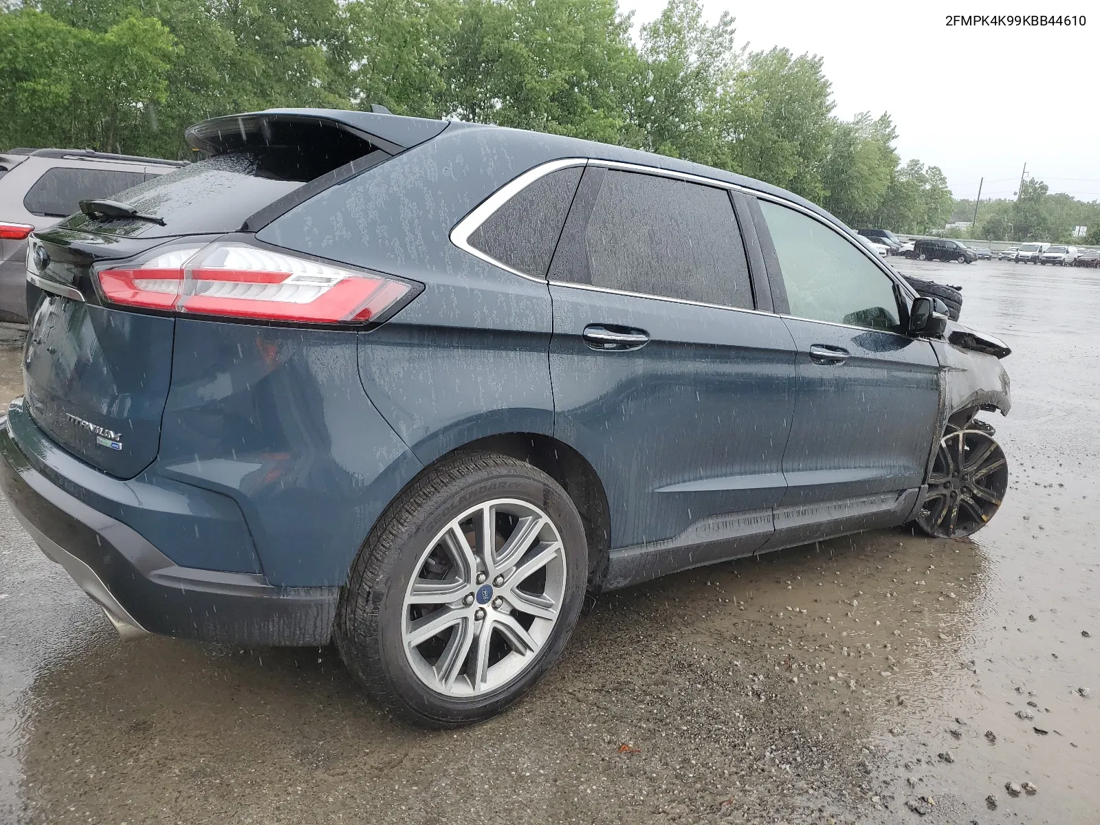 2FMPK4K99KBB44610 2019 Ford Edge Titanium